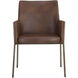 Bernadette Bravo Cognac Dining Armchair